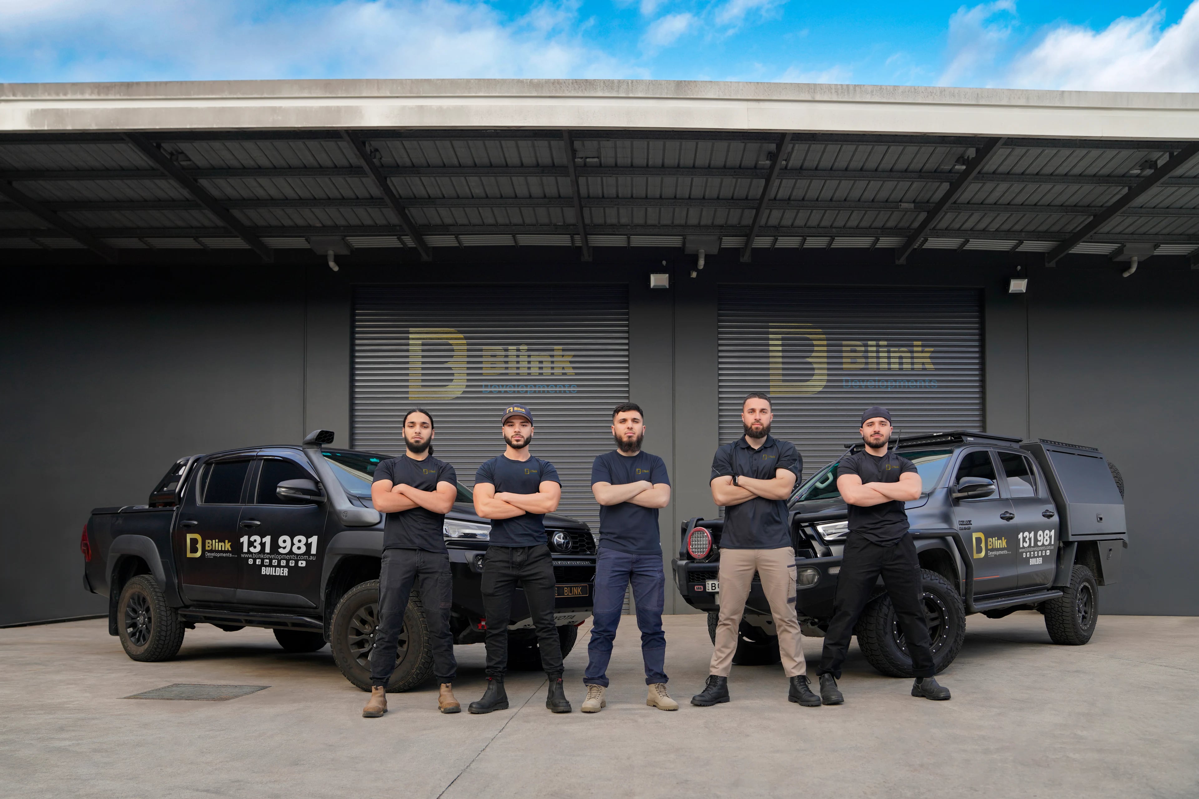 The Bathroom Renovation Macarthur team with their work vehicles
